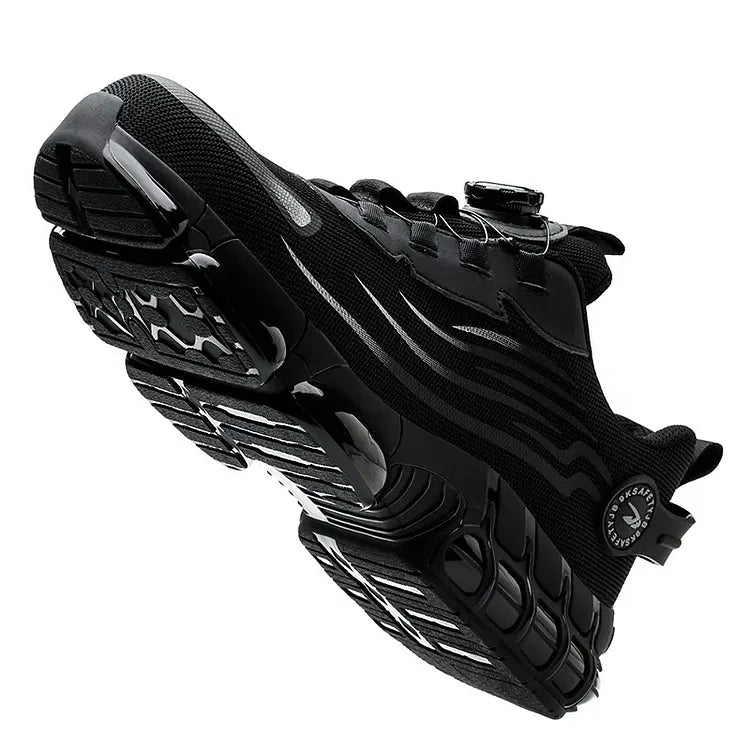 Steel Toe Safety Shoes Outdoor Non-slip Sole Sports Work Shoes - Solorfit