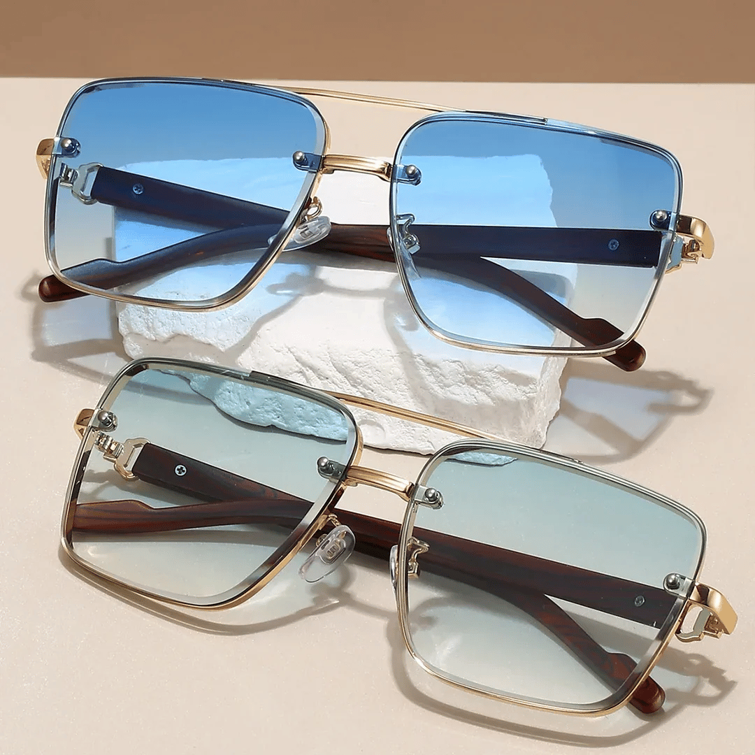 Square Polarized Sunglasses UV Protection Driving Outdoor Fashion Eyewear