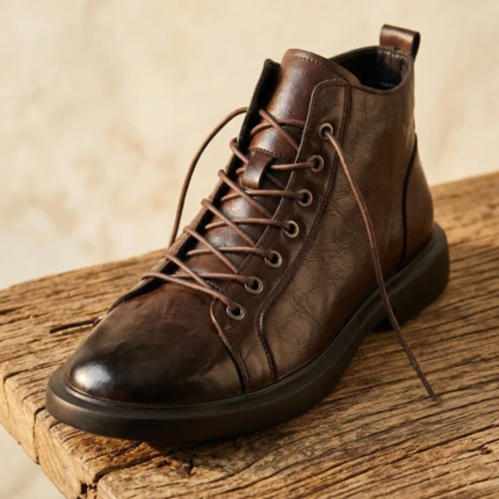 Men’s Ankle Boots Casual Lace Up Dress Shoes Everyday Footwear
