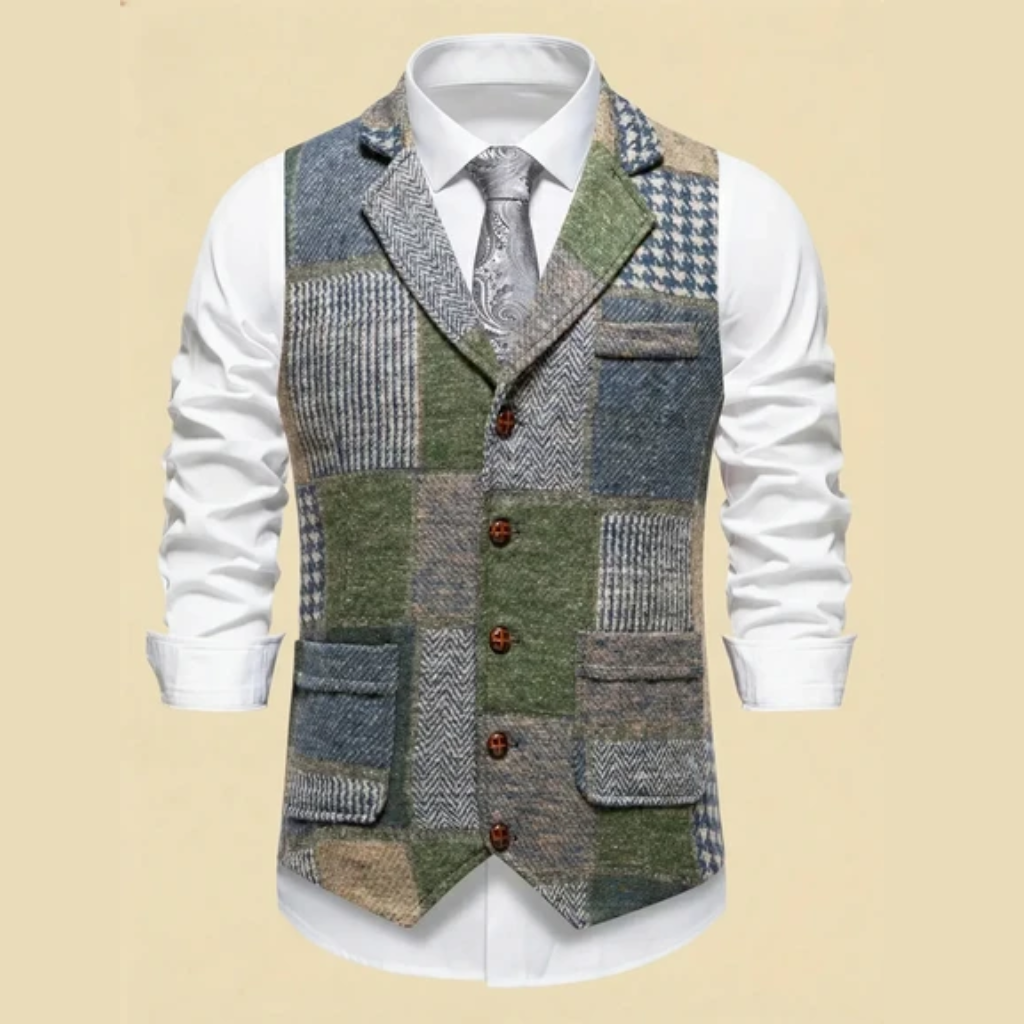 Men’s Formal Vest Suit Waistcoat Casual Dresswear