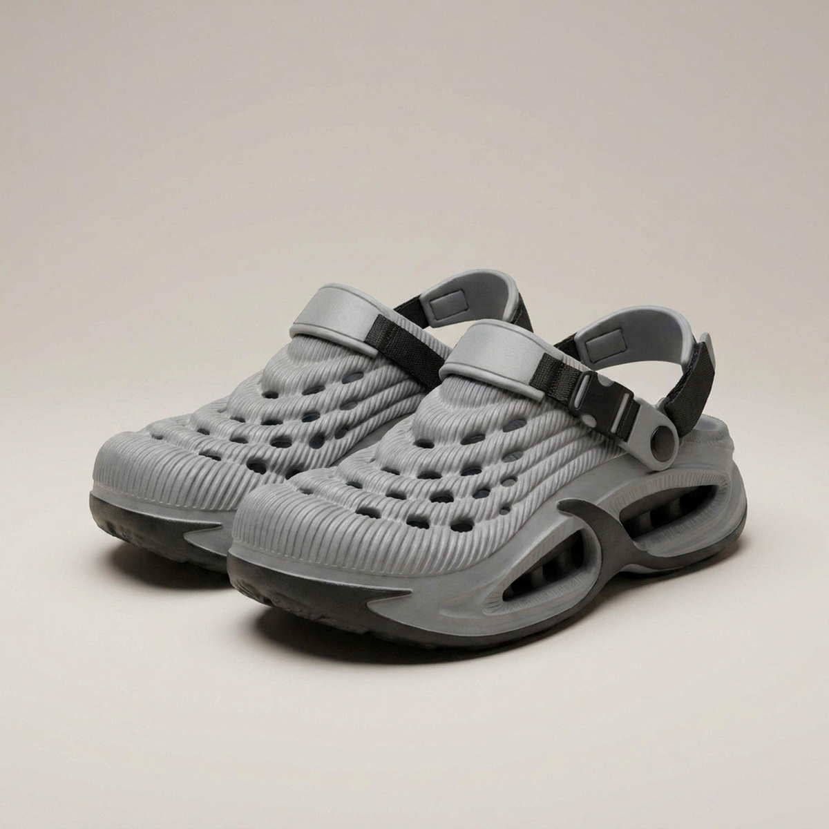 Unisex Clog Sandals Casual Slip On Outdoor Walking Shoes