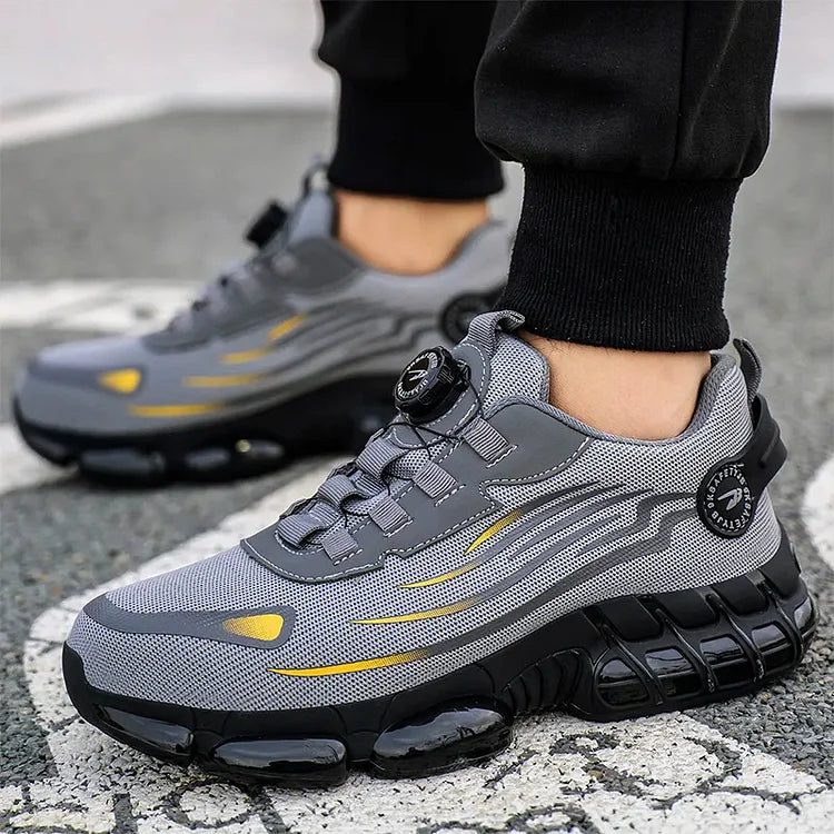 Steel Toe Safety Shoes Outdoor Non-slip Sole Sports Work Shoes - Solorfit
