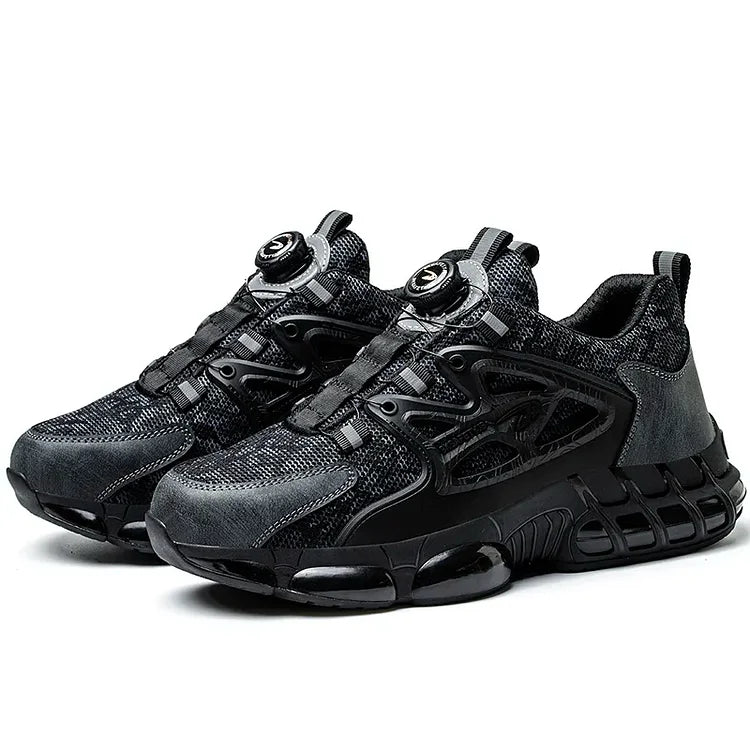 Steel Toe Safety Shoes Outdoor Non-slip Sole Sports Work Shoes - Solorfit