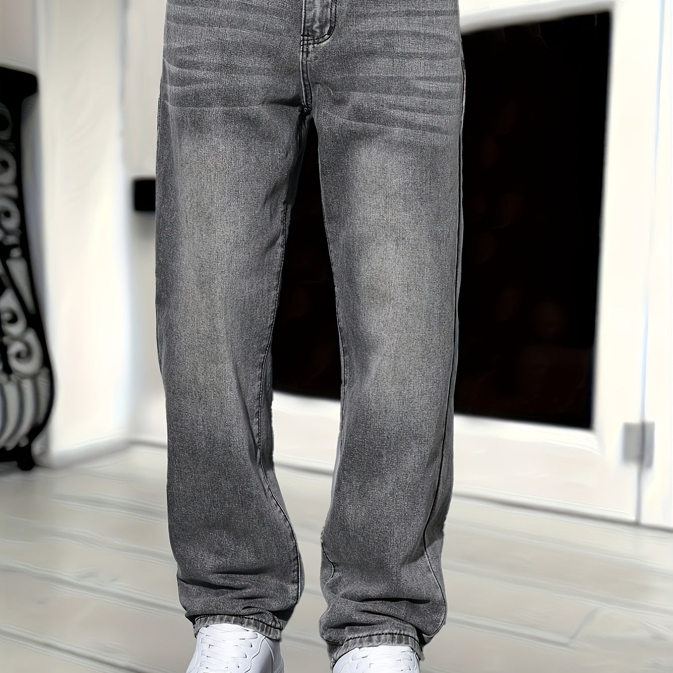 Thijs | Classic Denim Jeans with Straight Fit – Durable, Timeless, and Versatile Everyday Wear - Solorfit