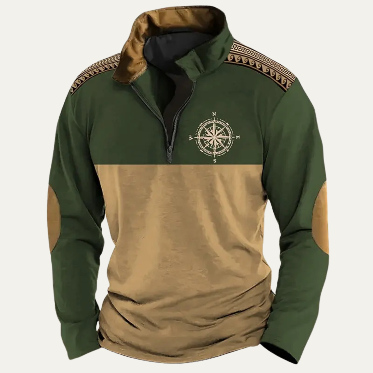 The Savelletri Men’s Casual Lightweight Half Zip Tactical Sweater