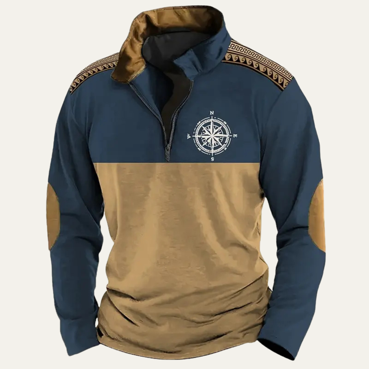 The Savelletri Men’s Casual Lightweight Half Zip Tactical Sweater