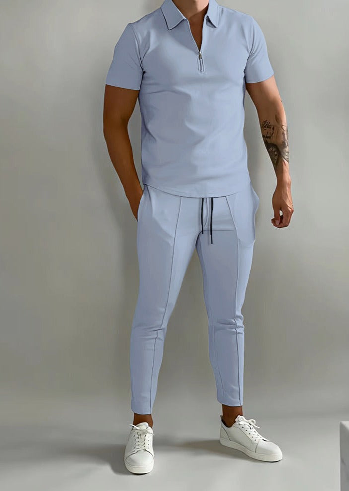 Luxury 2-Piece Men’s Set with Polo and Jogger