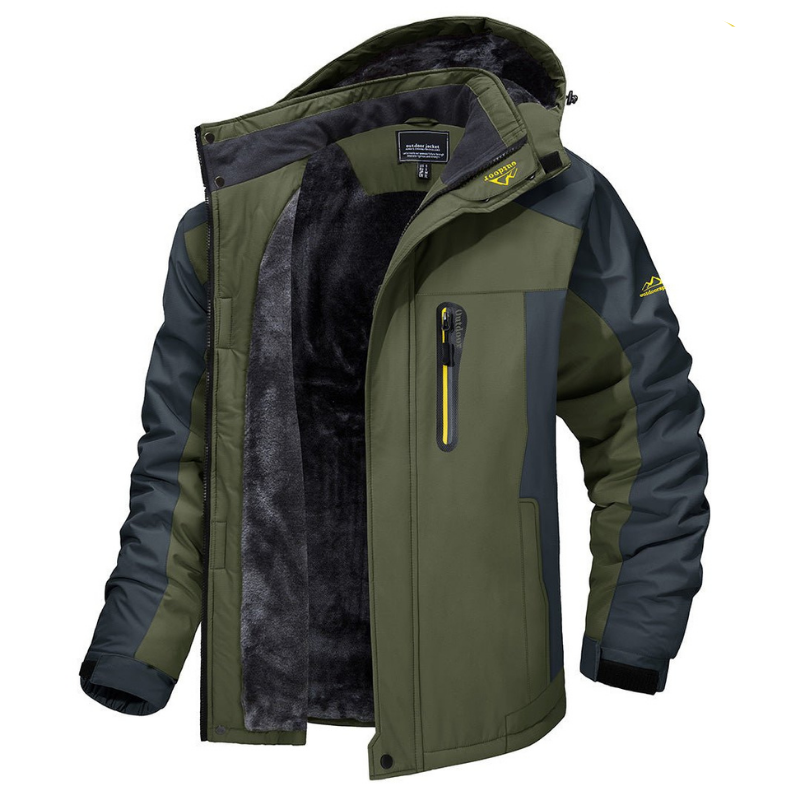 Arvid Men’s Winter Jacket – Warm Padded Casual Coat - Solorfit