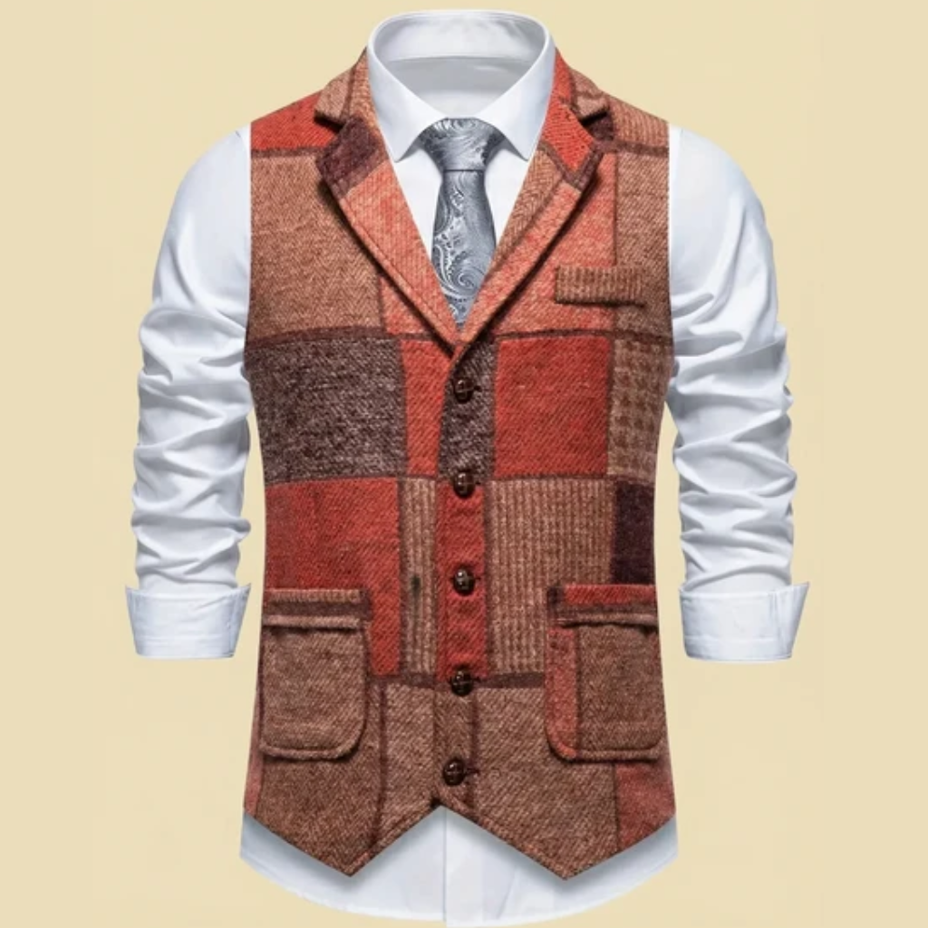 Men’s Formal Vest Suit Waistcoat Casual Dresswear