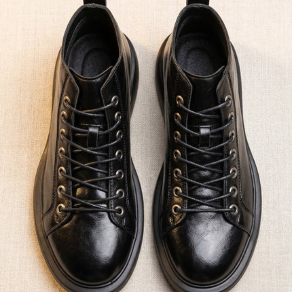 Men’s Ankle Boots Casual Lace Up Dress Shoes Everyday Footwear