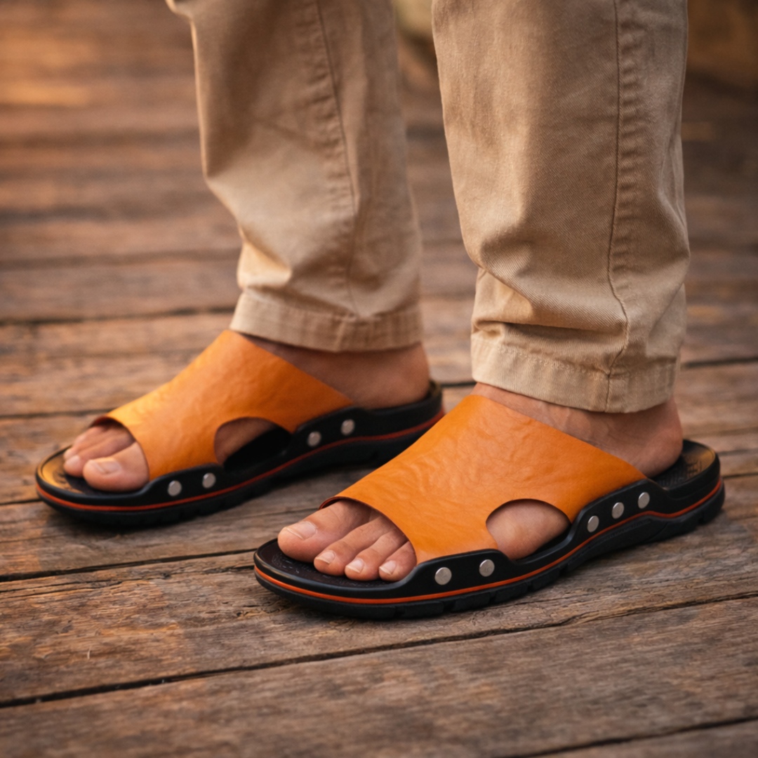 Comfort Slide Sandals | Breathable Slip-On Walking Sandals