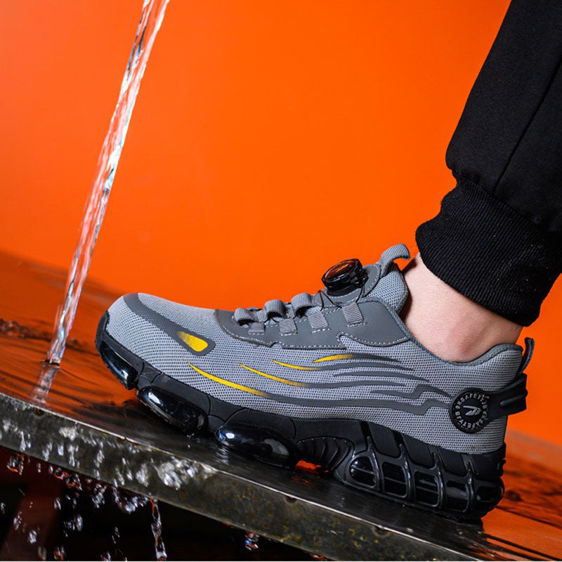 Steel Toe Safety Shoes Outdoor Non-slip Sole Sports Work Shoes - Solorfit