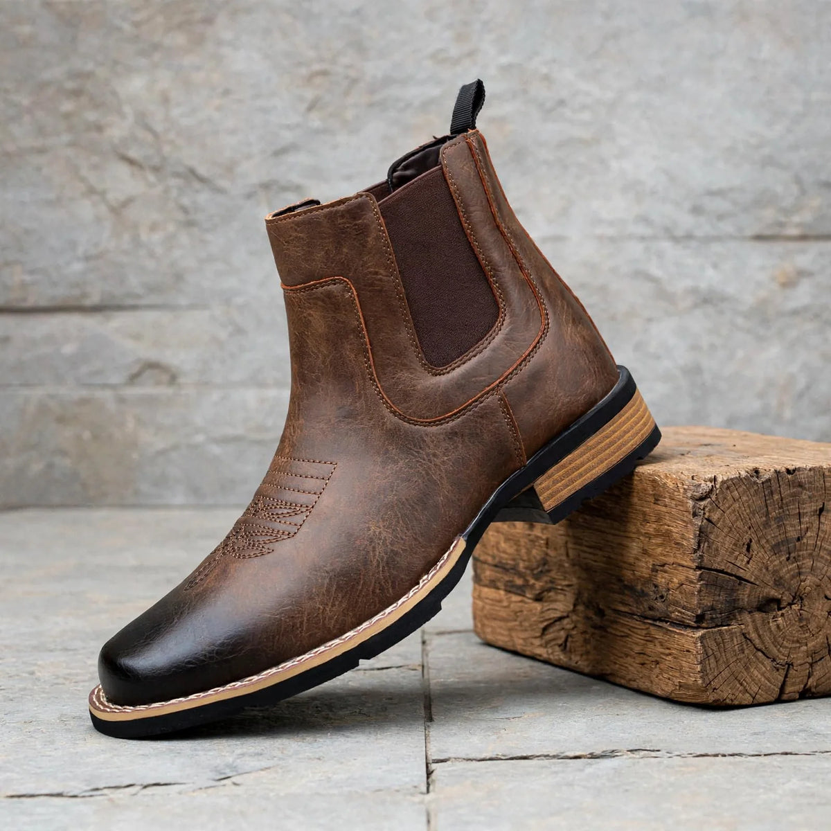 Men’s Chelsea Boots Casual Ankle Boots Everyday Dress Shoes