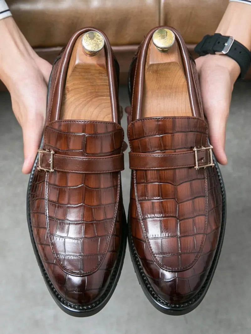 Men’s Slip On Loafers Casual Dress Shoes Comfortable Everyday Footwear