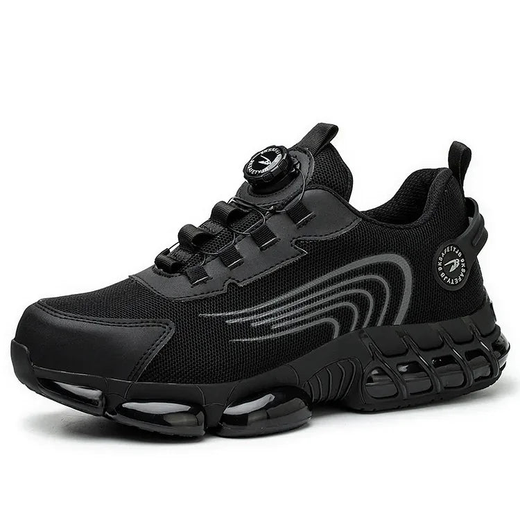 Steel Toe Safety Shoes Outdoor Non-slip Sole Sports Work Shoes - Solorfit