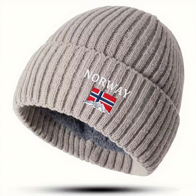 Unisex Winter Beanie Norway Hat Casual Outdoor Warm Cap