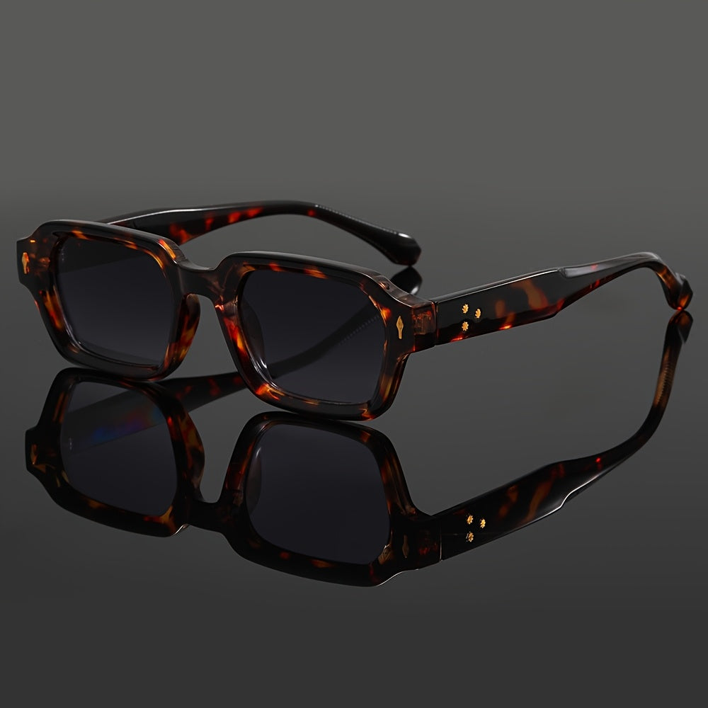 Square Frame Sunglasses UV Protection Fashion Outdoor Eyewear
