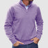 Men's Cashmere Zipper Basic Sweater - Solorfit