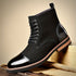 Oliver Ashford Oxford Leather Boots – Classic Men’s Dress Boots - Solorfit