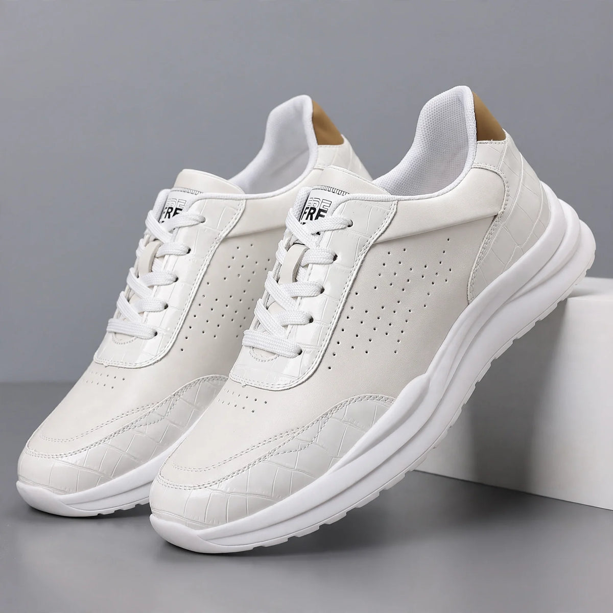 Men’s Casual Sneakers Lace Up Walking Shoes Everyday Footwear