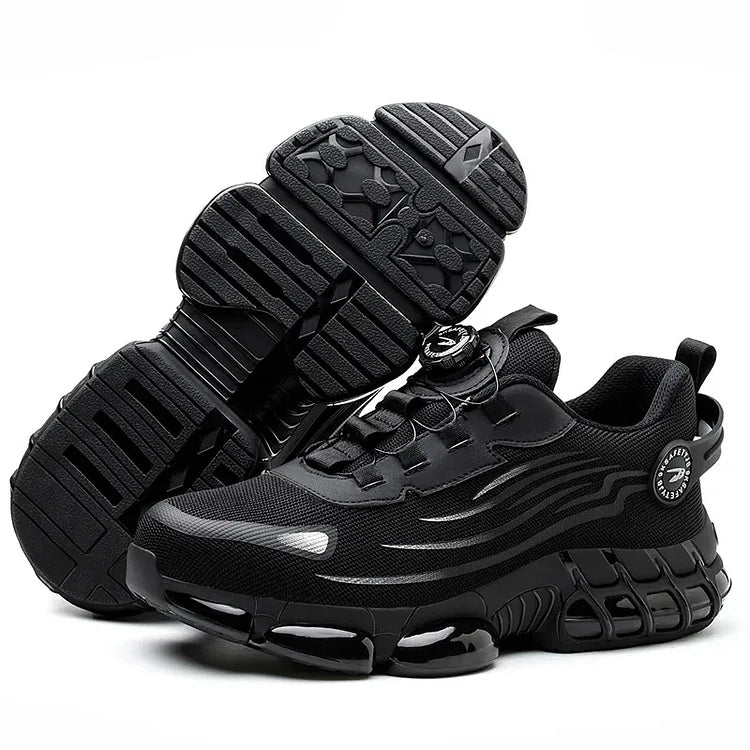 Steel Toe Safety Shoes Outdoor Non-slip Sole Sports Work Shoes - Solorfit