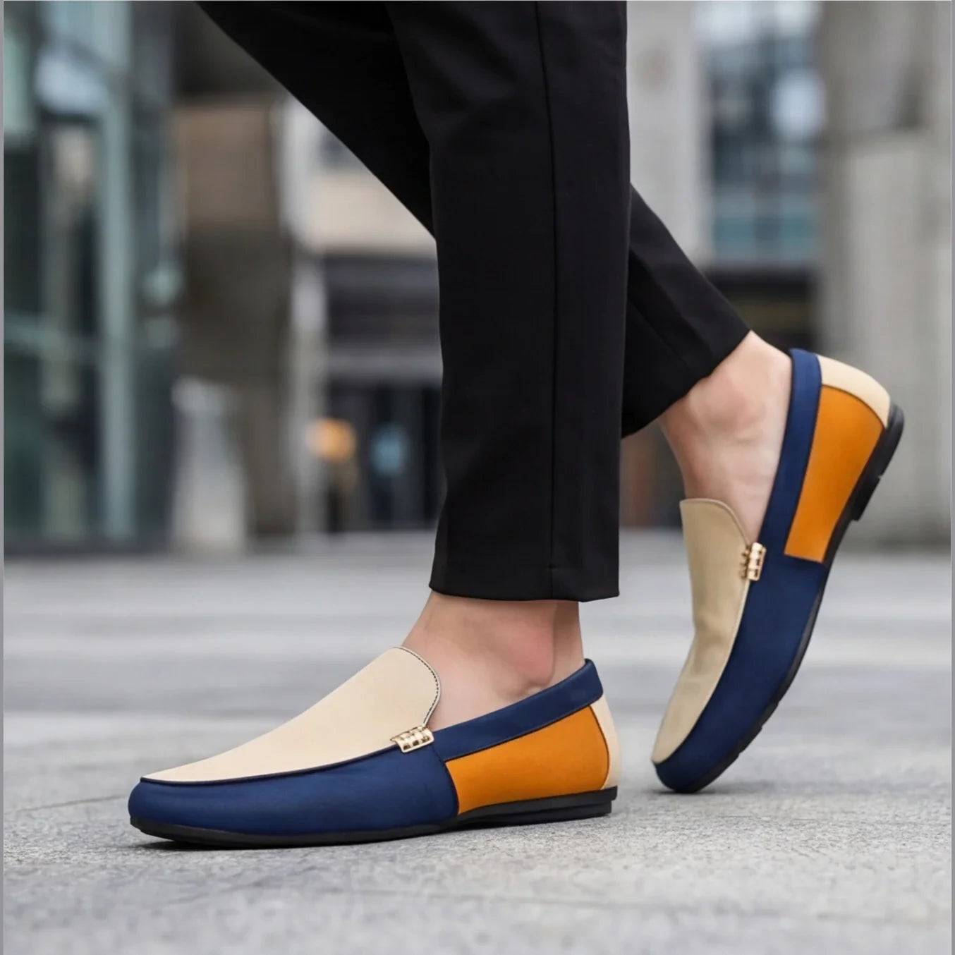Men’s Slip On Loafers Casual Comfortable Driving Walking Shoes