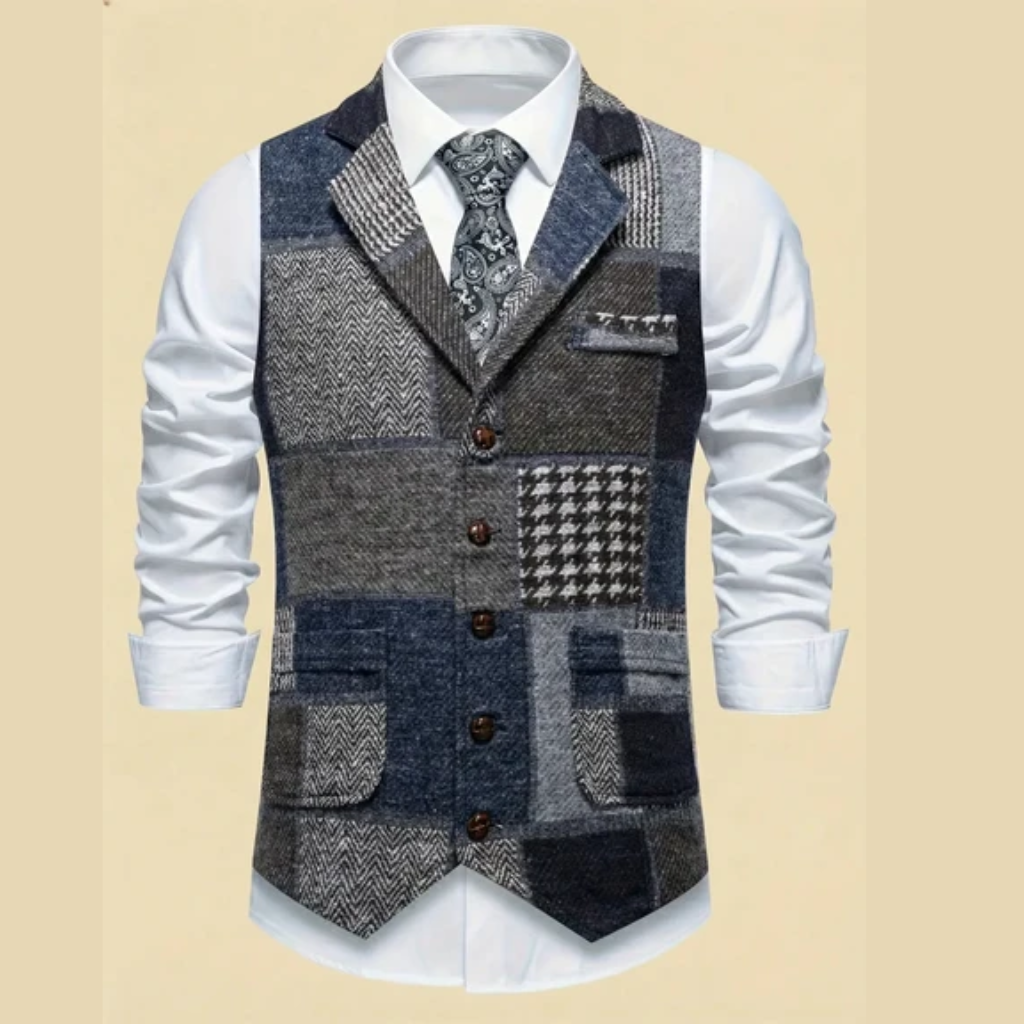 Men’s Formal Vest Suit Waistcoat Casual Dresswear