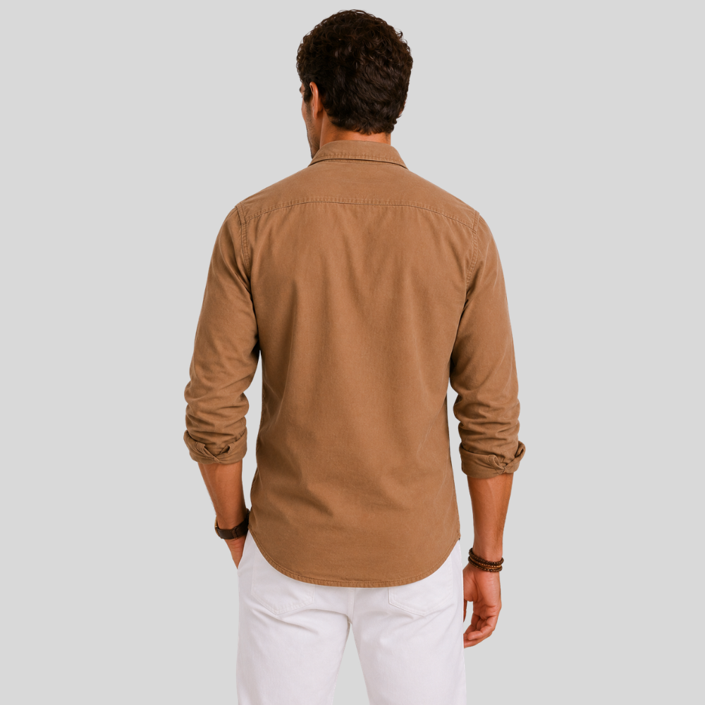 Men’s Casual Button Up Shirt Long Sleeve Everyday Wear