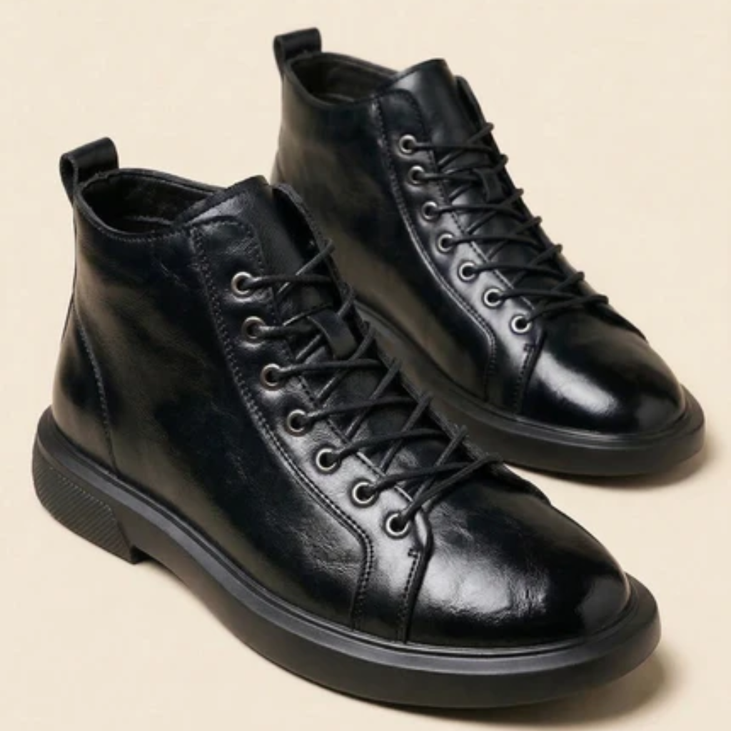 Men’s Ankle Boots Casual Lace Up Dress Shoes Everyday Footwear