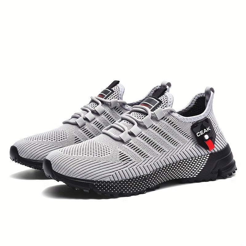 Men’s Slip On Walking Shoes Lightweight Breathable Casual Sneakers