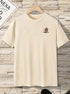 Men's Negroni Cocktail Graphic T-Shirt – Breathable Short Sleeve Tee with Campari-Inspired Print - Solorfit