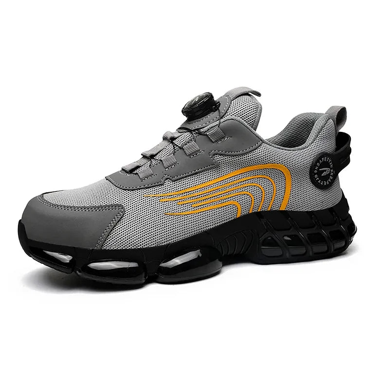 Steel Toe Safety Shoes Outdoor Non-slip Sole Sports Work Shoes - Solorfit