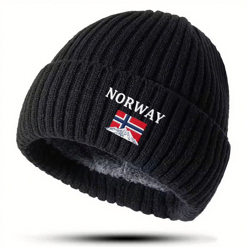 Unisex Winter Beanie Norway Hat Casual Outdoor Warm Cap