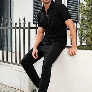 Luxury 2-Piece Men’s Set with Polo and Jogger