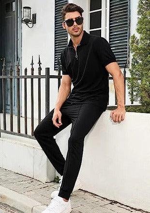 Luxury 2-Piece Men’s Set with Polo and Jogger