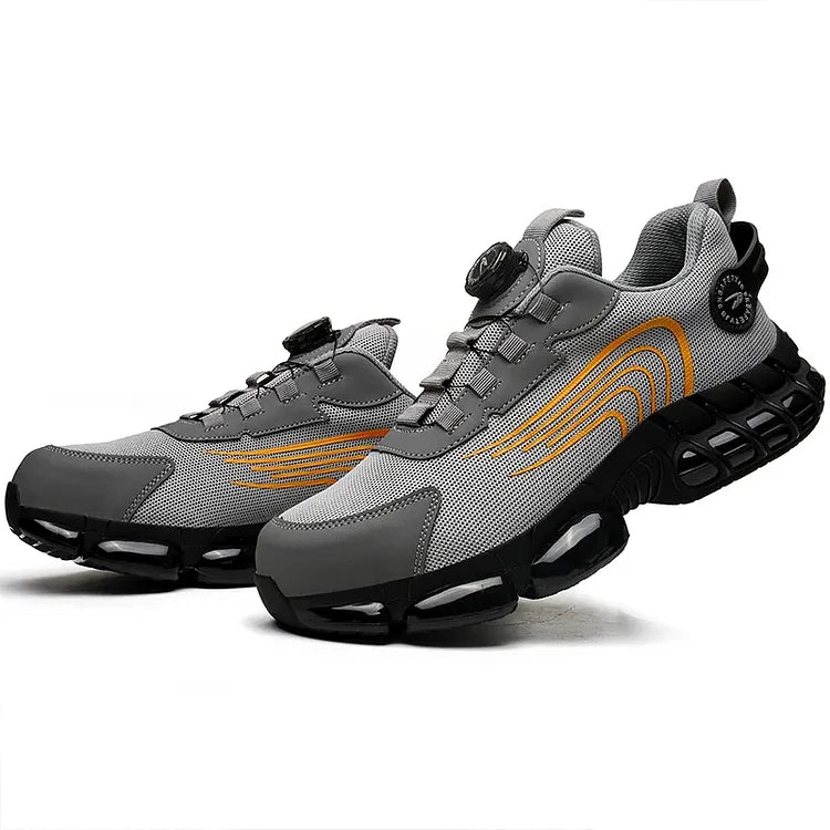 Steel Toe Safety Shoes Outdoor Non-slip Sole Sports Work Shoes - Solorfit