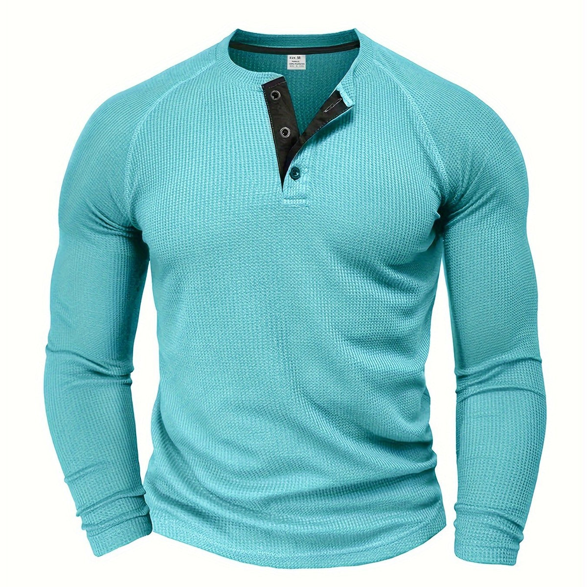 Men’s V Neck Shirt Long Sleeve Casual Everyday Wear Top