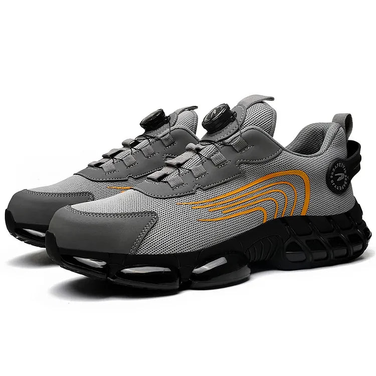 Steel Toe Safety Shoes Outdoor Non-slip Sole Sports Work Shoes - Solorfit