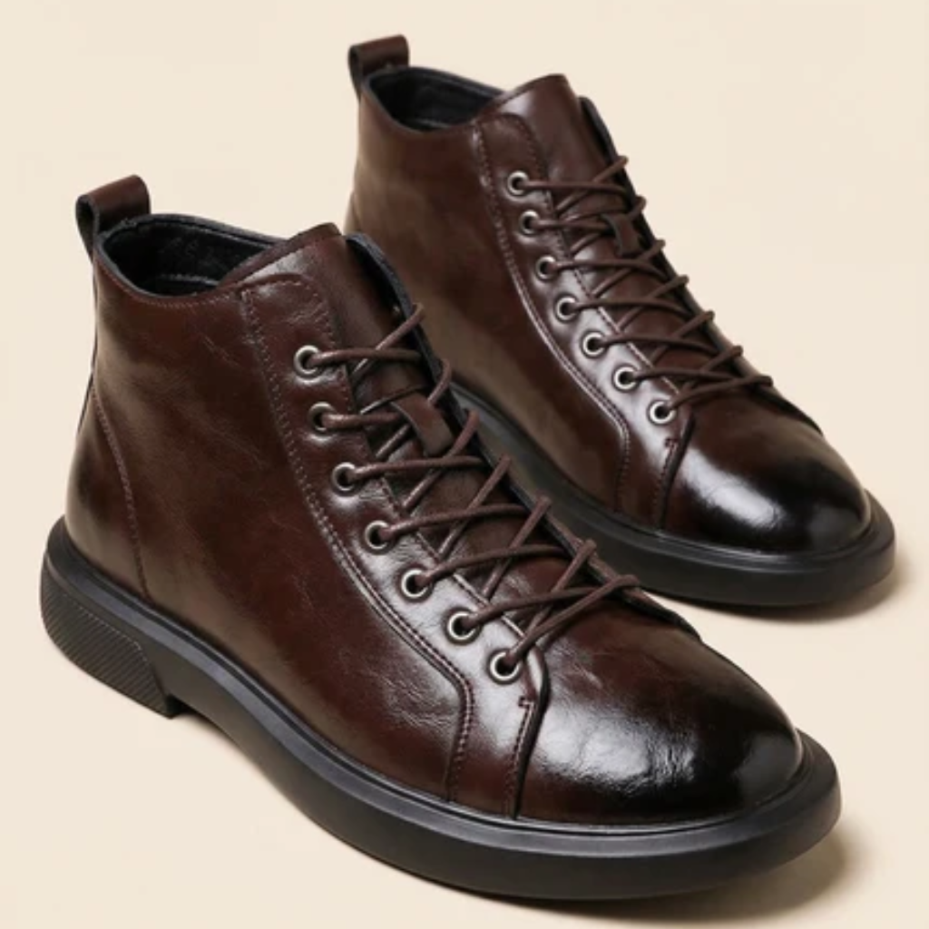 Men’s Ankle Boots Casual Lace Up Dress Shoes Everyday Footwear