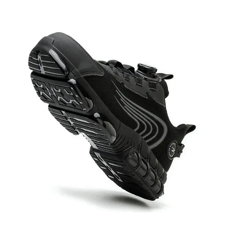 Steel Toe Safety Shoes Outdoor Non-slip Sole Sports Work Shoes - Solorfit