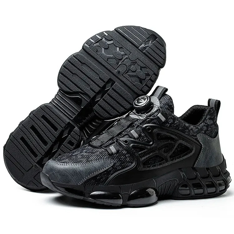 Steel Toe Safety Shoes Outdoor Non-slip Sole Sports Work Shoes - Solorfit