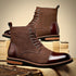 Oliver Ashford Oxford Leather Boots – Classic Men’s Dress Boots - Solorfit