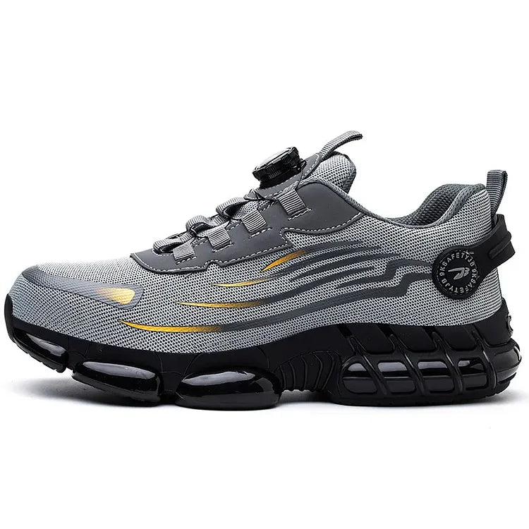 Steel Toe Safety Shoes Outdoor Non-slip Sole Sports Work Shoes - Solorfit