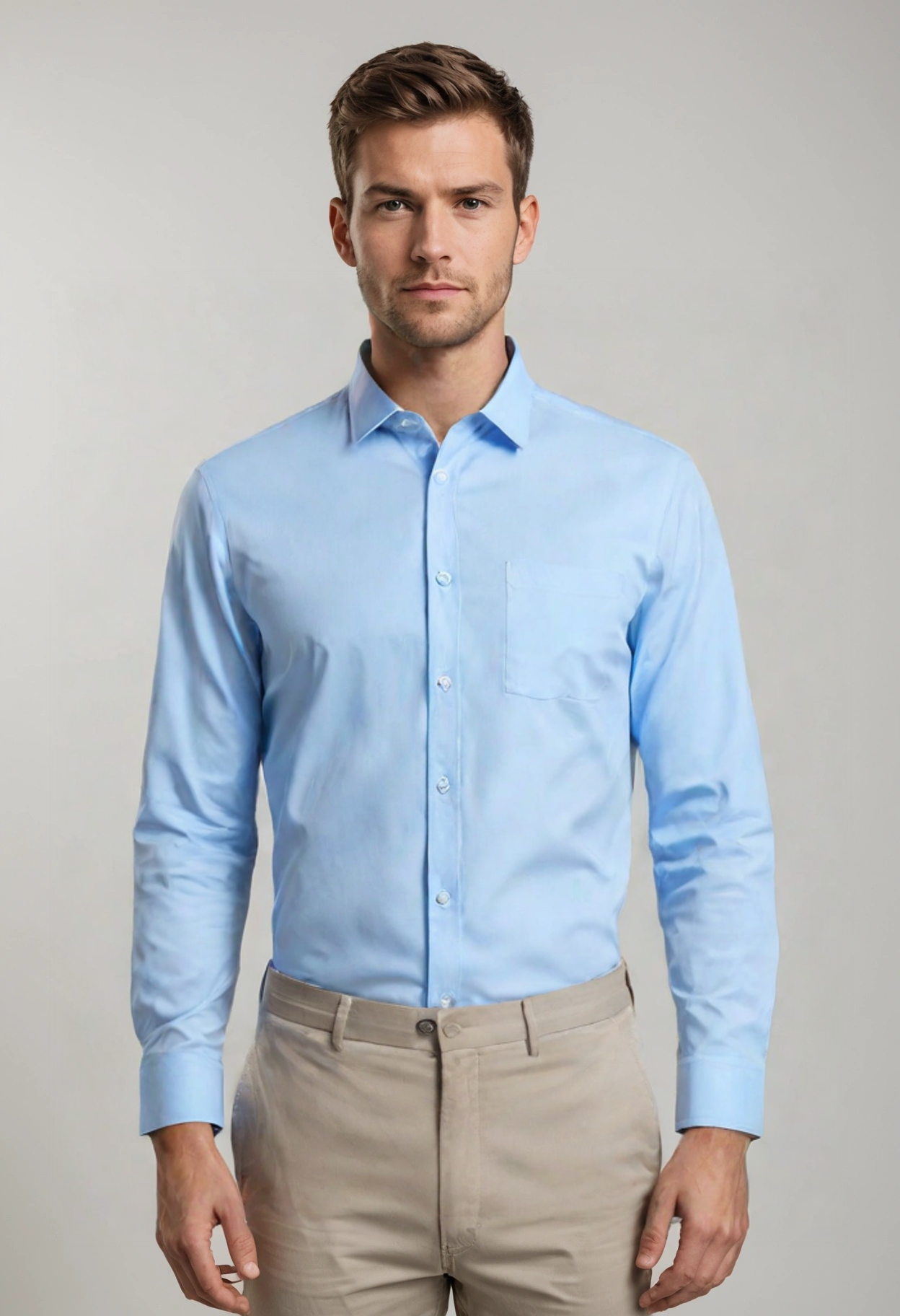 Anti-Wrinkle Business Shirt – Wrinkle-Free, No-Iron, Comfortable Fit for Professionals - Solorfit