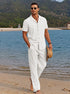 Casual Linen Style Beach Sets Summer - Solorfit