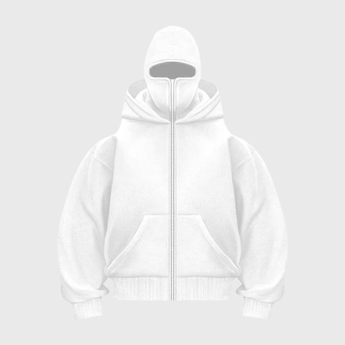 Men’s Full Zip Hoodie Casual Hooded Sweatshirt Jacket