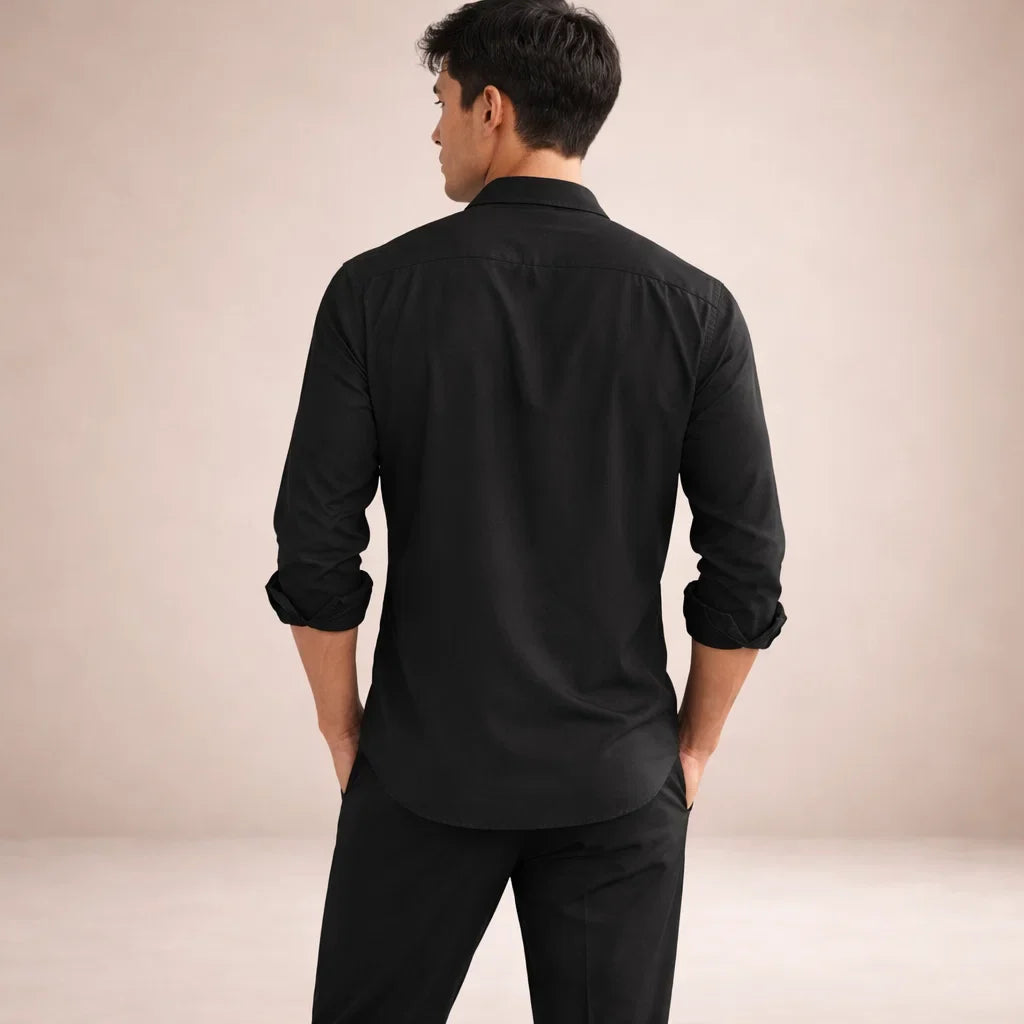 Akiva Men’s Stylish Two-Piece Set – Casual Shirt and Matching Pants Outfit