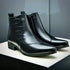 Samuel Thatcher Leather Dress Boots – Classic Men’s Formal Footwear - Solorfit