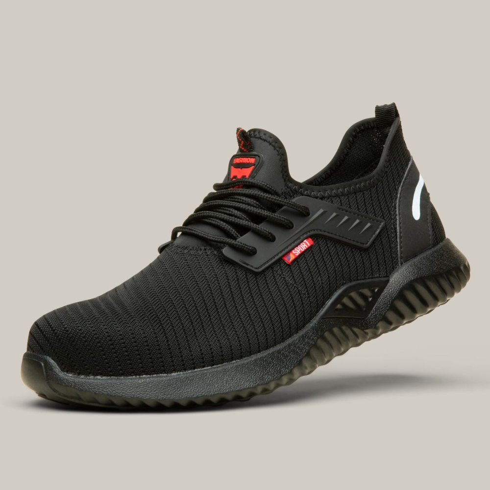 Men’s Lightweight Safety Shoes – Durable Work Footwear with Protective Toe - Solorfit