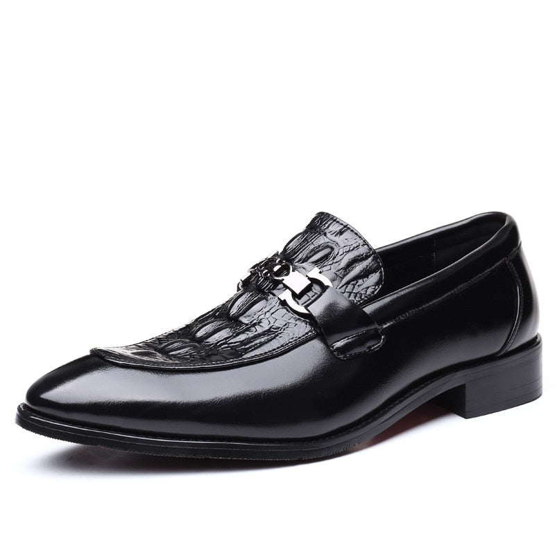 Benjy Men’s Brogue Shoes – Classic Wingtip Dress Shoe | Smart Casual & Formal Wear - Solorfit